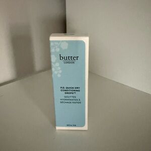 butter LONDON P.D. Quick Dry Conditioning Drops - Blue and White
